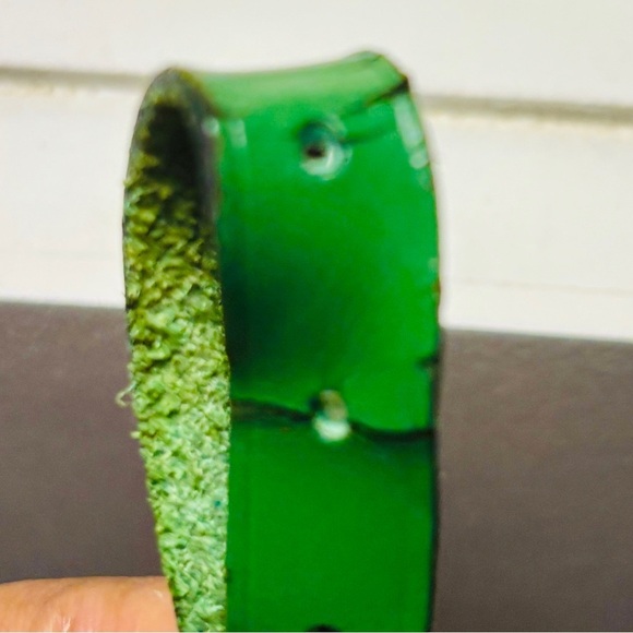 Authentic Rare Borneo Green Epi Louis Vuitton Epi Luggage Tag with Poign… - Picture 4 of 4